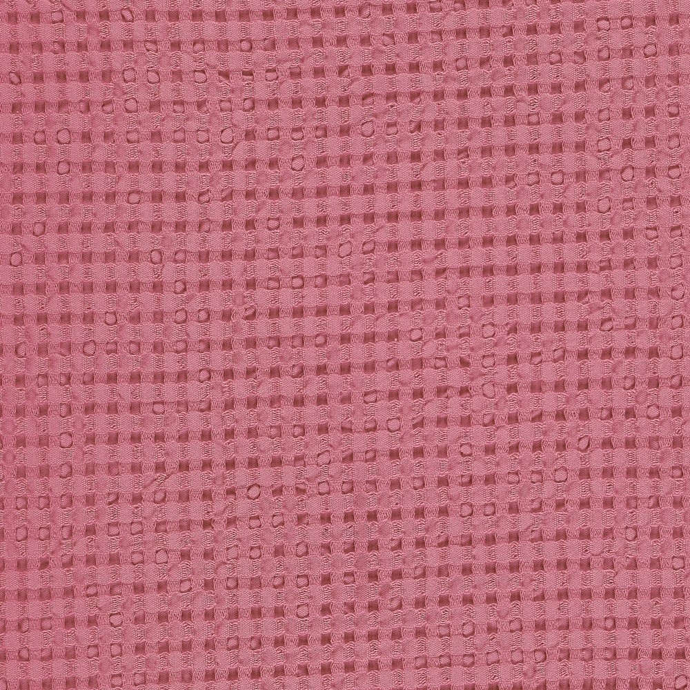 Pousada Waffle Bathroom Towels 573 by Designer Abyss & Habidecor in Flamingo Pink